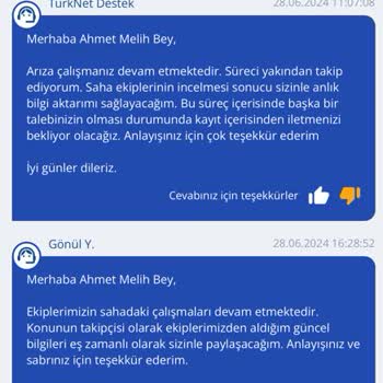 TurkNet İnternet Kesintisi Mağduriyeti