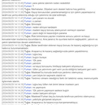 Olipsbet 7k Bakiyemi Sildi