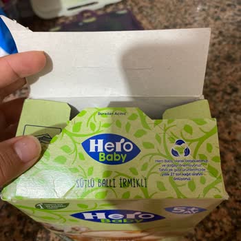 Hero Baby Mama Açık Ve İçi Değiştirilmiş Olarak Gönderildi