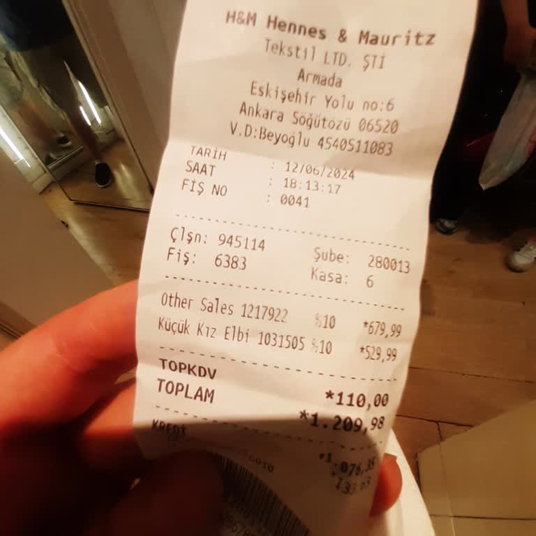 H&M Ürün Değişiminde Problem