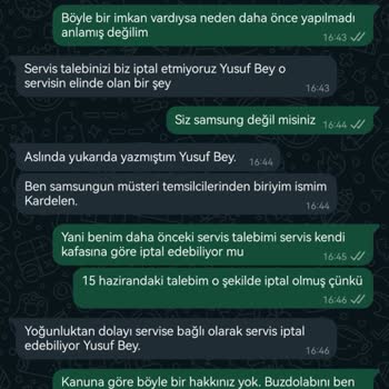 Samsung Buzdolabı Bozuldu Her Şey Çöp Oldu. Servis İlgilenmiyor.