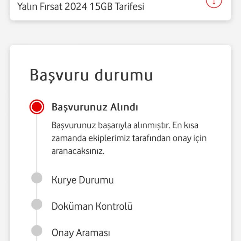 Vodafone Yeni Başvuru Hattı