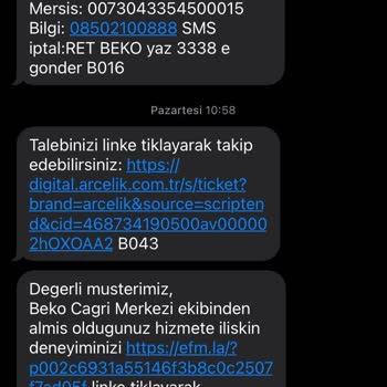 Beko Yazar Kasa Teknik Servis İşini Düzgün Yapmıyor