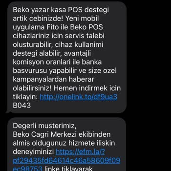 Beko Yazar Kasa Teknik Servis İşini Düzgün Yapmıyor