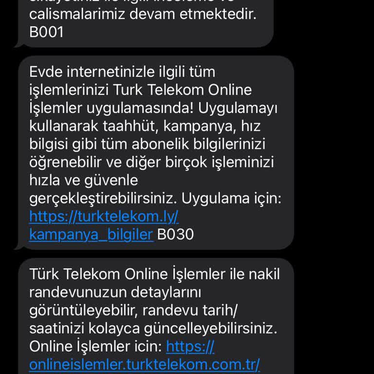 Türk Telekom İnternet Nakil Şikayeti