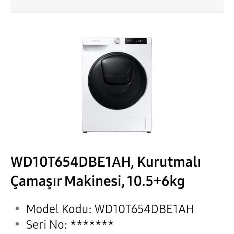 Samsung Çamaşır Makinesi Sürekli Uyarı Veriyor