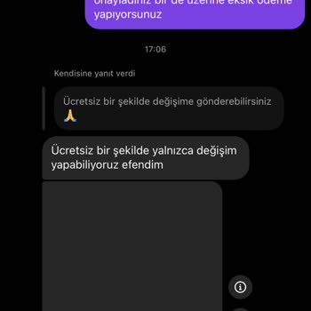 Nuhbeofficial İade Eksik Yapıyor