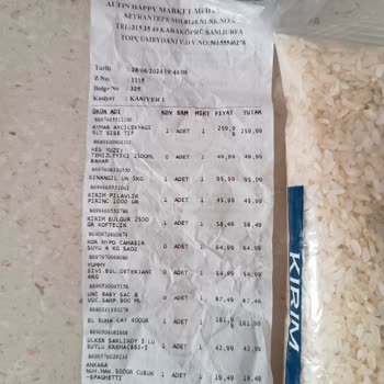 Altın Happy Market Gıdada Böcek Çıktı