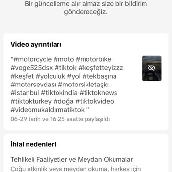 TikTok Paramı Alıp Tanıtım Onaylayıp Arkasından Videolarımı Kaldırdı.