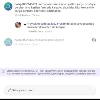 Dolap Uygulamasında Kargo Ücreti Sorunu