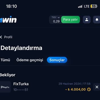1win Papara Ve Payfix İşlem Gecikmesi: 5 Günlük Bekleyiş