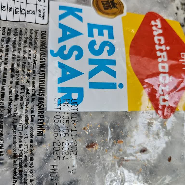 Taciroğlu Eski Kaşar İki Seferdir Bozuk Çıkıyor
