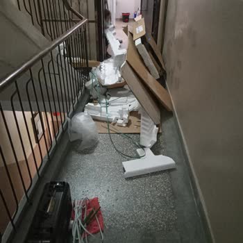 Arçelik Çıkan Kutuları Dağınık Bırakıp Gidiyor.