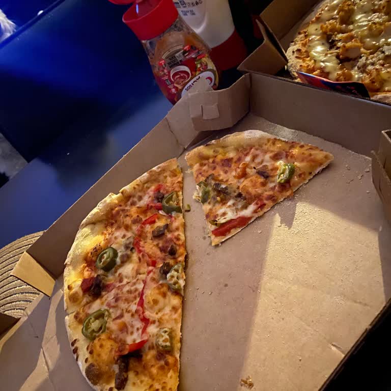 Domino's Pizza Kocamustafapaşa Şubesinin Pizzası