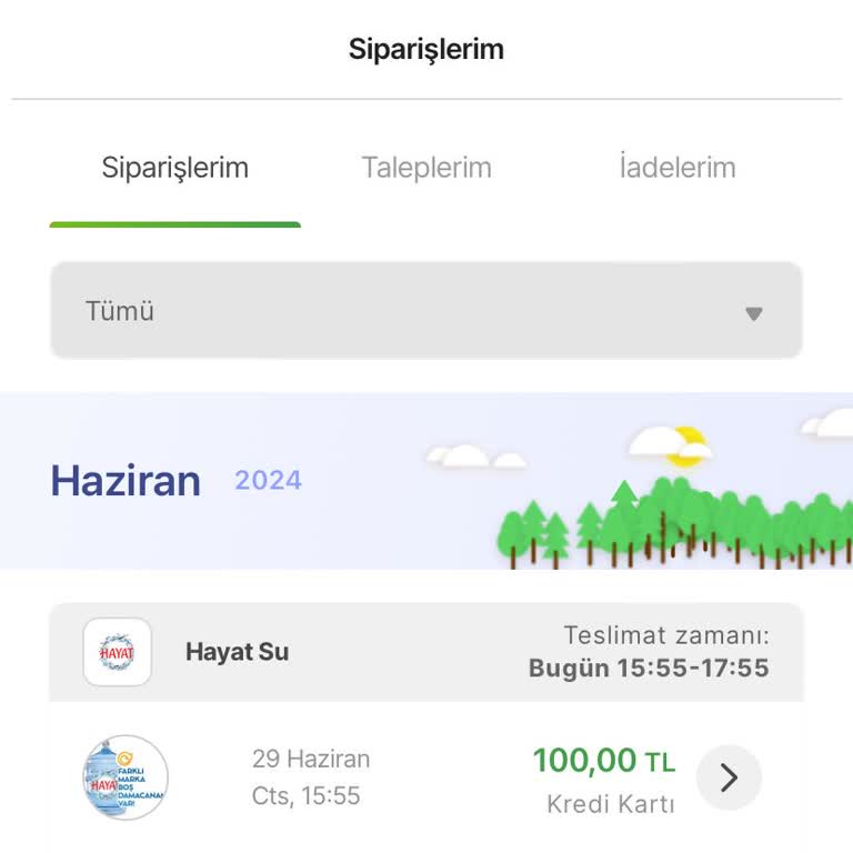 Hepsiburada Markasından Aldığım Danone Hayat İçecek