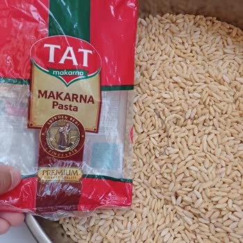 Tat Bakliyat Arpa Şehriyeden Tel Çıktı.