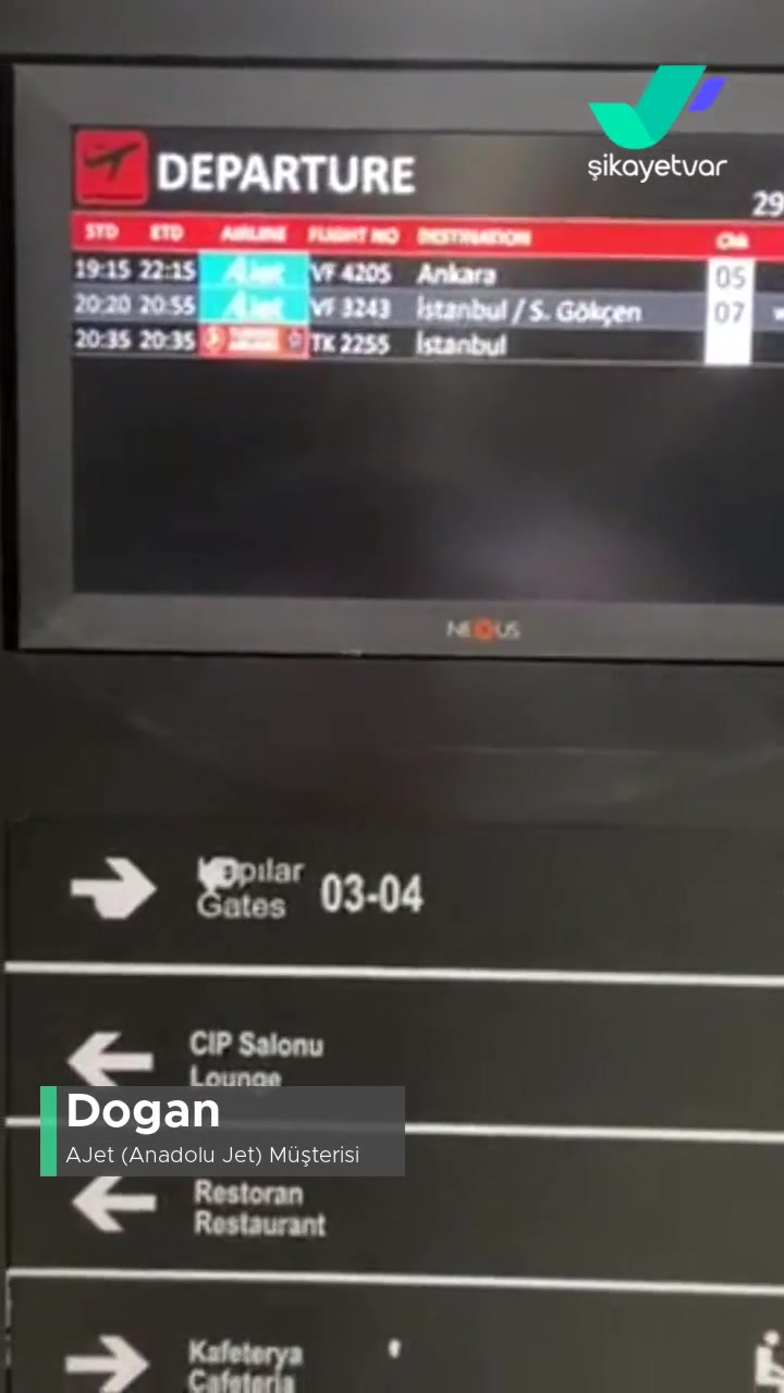 Ajet (Anadolu Jet) Art Arda Aktarmalar Ve Kalitesizlik Güvensizlik videonun kapak resmi