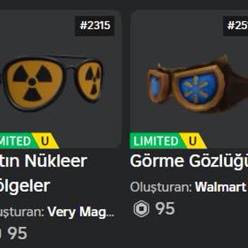 ROBLOX Şikayet Oluştur Meta Shades