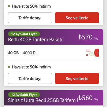 Vodafone Hattıma Yapılan Fahiş Zam