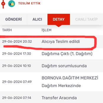 KARGOMsende Kargonuzu Teslim Ettik Diyor Kargom Bana Gelmedi
