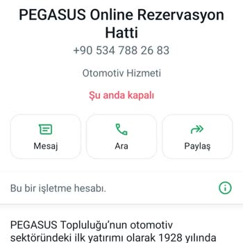 Araç Kiraladık Mağdur Çıktım Pegasus