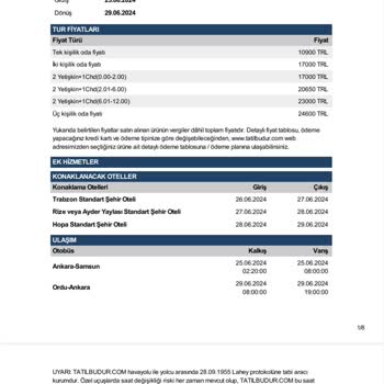 Tatilbudur.com Tursab Tur