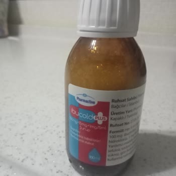 Pharmactive İlaç İbucold Plus İsimli İlaç Deterjan Kokuyor Köpürüyor