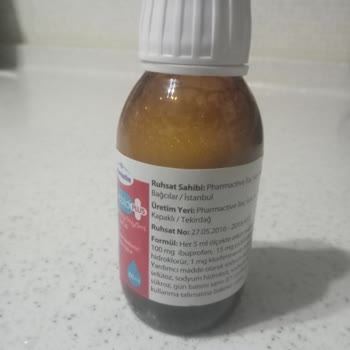 Pharmactive İlaç İbucold Plus İsimli İlaç Deterjan Kokuyor Köpürüyor