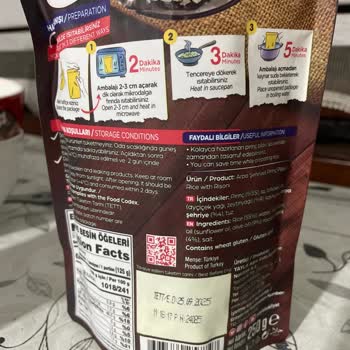 Yayla Bakliyat Bozuk Şehriyeli Pilav