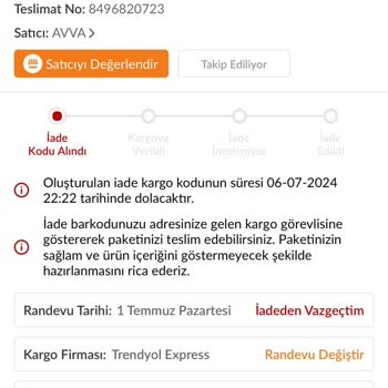 Avva Giyim 975 TL'ye Gözlük Satın Aldım, Alakasız Bir T-shirt Yolladılar.