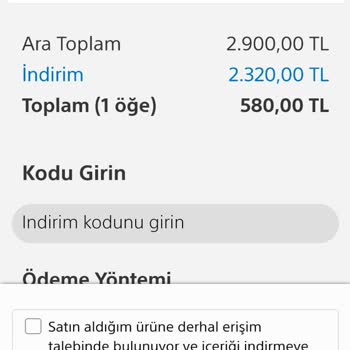 PlayStation Kredi Kartımdan Parayı Çekti Ama Oyun Görünmüyor