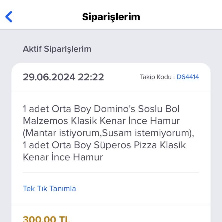Domino's Siparişim 1 Saatte Hala Hazırlanmadı!