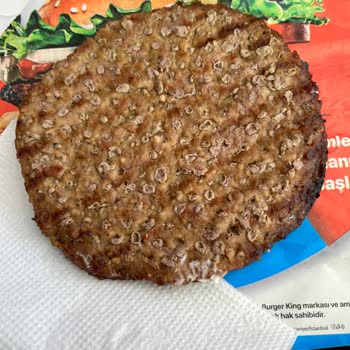 Belek Burger King Bozuk Köfte