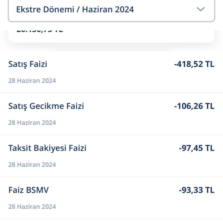 Denizbank Kendi Kafalarına Göre Ekstreme Farklı Başlıklar Altında Ücret Eklemiş.