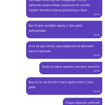 Getir Eksik Ürün İadesi