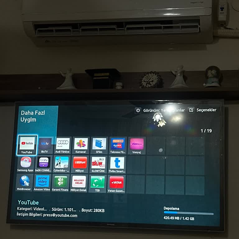 Samsung TV'nin Netflix Uygulamasını Kaldırması.