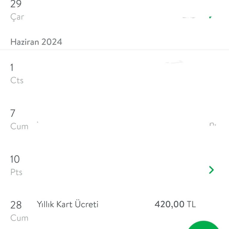 CepteTeb Yıllık Kart Ücreti İadesi