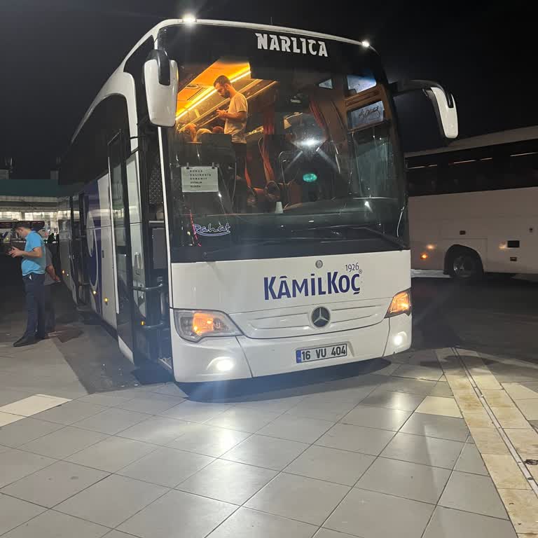 Kamil Koç Sakarya İzmir Bergama Yolculuğum