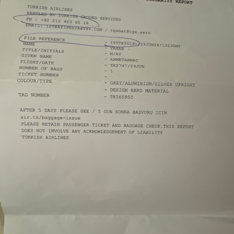 Türk Hava Yolları Yüzünden Hayatım Kaydı