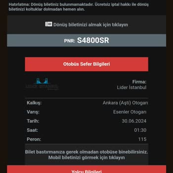 Obilet Sattığı Biletin Arkasında Durmuyor!