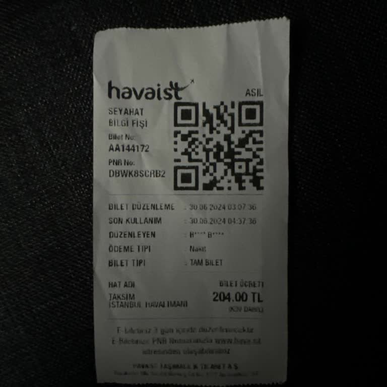 Havaist İndirim Hakkımızı Kullandırmıyor