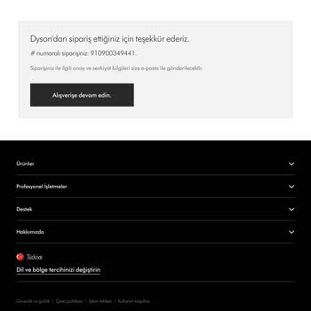 Dyson Siparişi Alıyor Ama Ürün Sisteme Düşmemiş Diyor