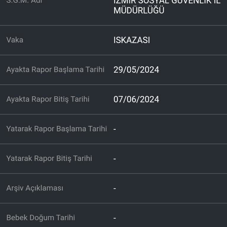 SGK İş Görmezlik Ödemesi