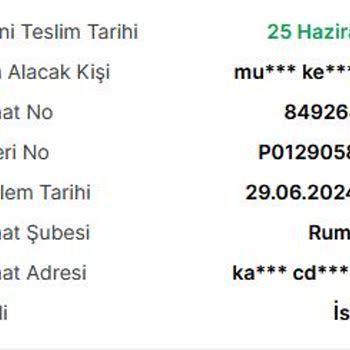 Trendyol Express Firmasının Yaptığı Amatörlüğün Şikayeti
