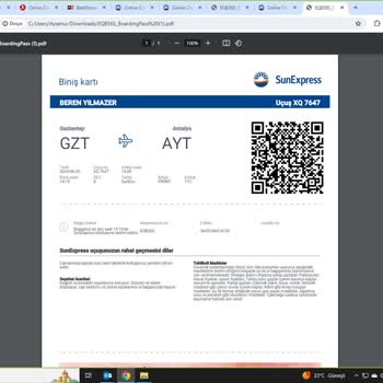 Sunexpress Uçuş Gecikmesi Ve Yetersiz Müşteri Hizmetleri