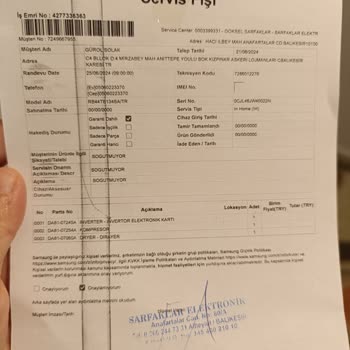 Samsung Kurban Bayramı Buzdolabı Sıkıntısı