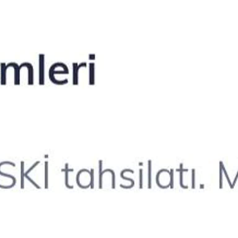 İSKİ Su Zam
