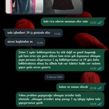 Butik Ponçik Paramı İade Etmiyor