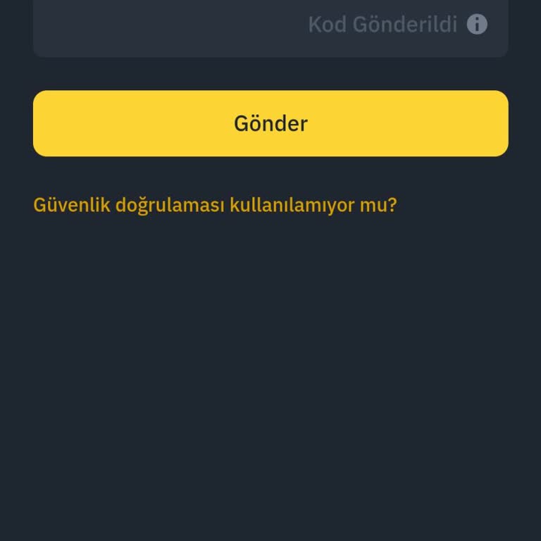 Binance Çift Doğrulama Yüzünden Hesabıma Giremiyorum
