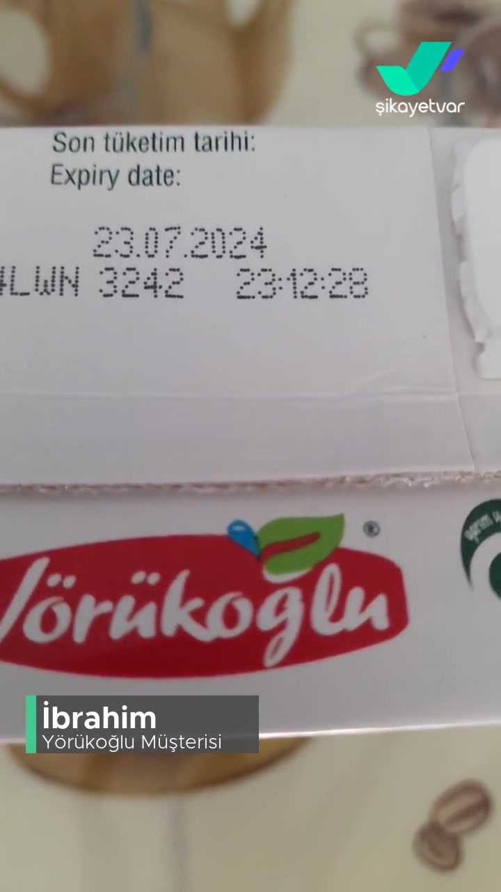 Yörükoğlu Sütleri Bozuk Ve Şikayetçiyim videonun kapak resmi